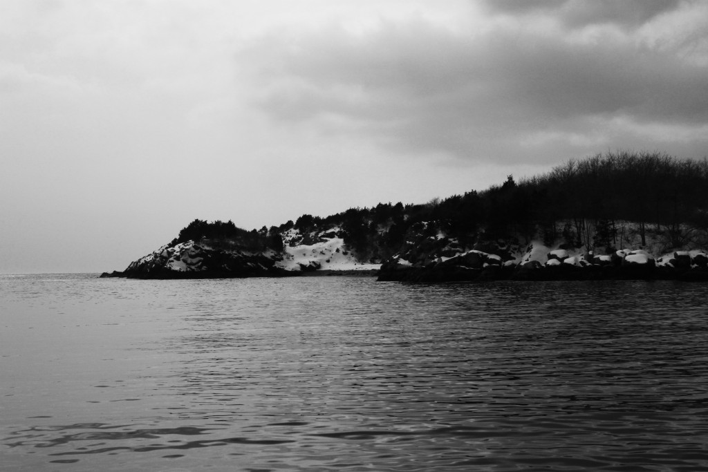 Fort Wetherill black and white